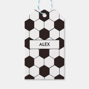 Étiquettes-cadeau Football Enfants Soccer Anniversaire motif Footbal
