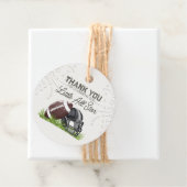 Étiquettes Cadeau Football Little All Star Home Run Favoriser (En situation)