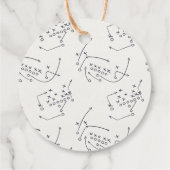 Étiquettes Cadeau Football Little All Star Home Run Favoriser (Dos)