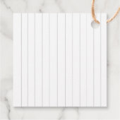 Étiquettes Cadeau Football second year down boy birthday (Dos)