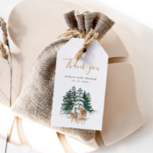 Forêt De Neige D'Hiver Et Merci De Cerfs