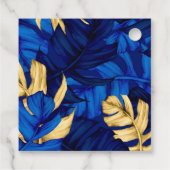 Étiquettes Cadeau Forêt exotique (Dos)