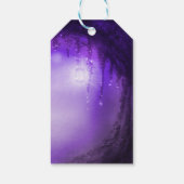 Étiquettes-cadeau Forêt violette Enchantée Imaginaire mariage Faveur (Dos)