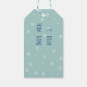 Étiquettes-cadeau Fox (Dos)