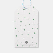 Étiquettes cadeau Fox - Novembre Baby shower autom (Dos)