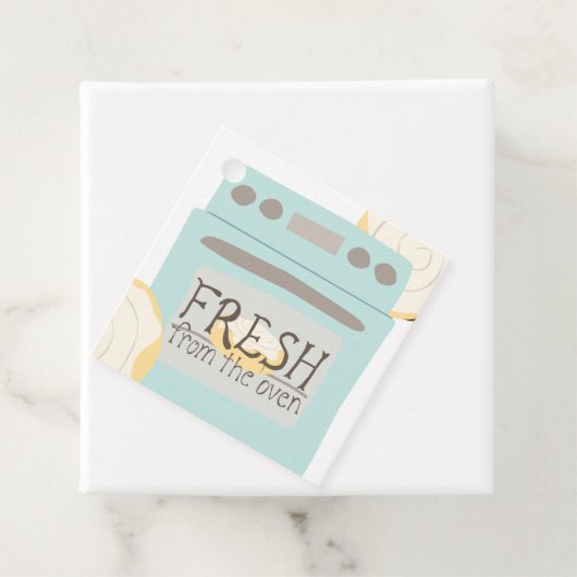 Étiquettes Cadeau Fraîche du four (En situation)