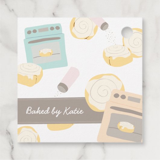 Étiquettes Cadeau Fraîche du four (Dos)