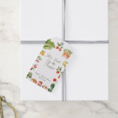 Étiquettes-cadeau Fraîchement de la Fête des mariées du marché des a