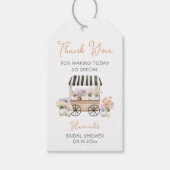 Étiquettes-cadeau Fraîchement Hors Marche Fête des mariées Favor (Devant)