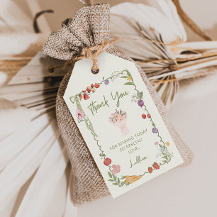 Étiquettes-cadeau Fraîchement sortie du marché Fête de mariage 1er A