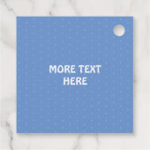 Étiquettes Cadeau Frais de la ferme (Dos)