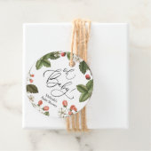 Étiquettes Cadeau Fraise Oh Baby Favor (En situation)