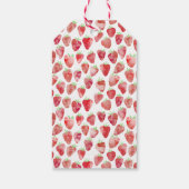 Étiquettes-cadeau Fraise personnalisée (Dos)