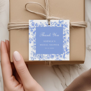 Étiquettes Cadeau Français Quelque chose de bleu Fête des mariées Me
