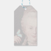 Étiquettes-cadeau Française Jeune Marie Antoinette (Dos)