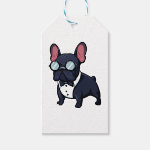 Étiquettes-cadeau Frenchie The Gentlemen