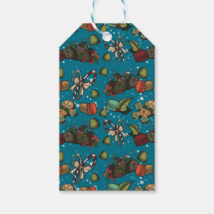 Étiquettes-cadeau Friandises de fêtes - Glace (Couleur)