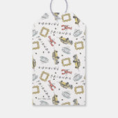 Étiquettes-cadeau FRIENDS™ | Central Perk Aquarelle Enterrement de V (Dos)