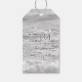 Étiquettes-cadeau Frozen Little Snowflake Pink Girl Baby Shower (Dos)