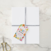 Étiquettes-cadeau Fruit fête d'anniversaire (Avec de la ficelle)