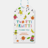 Étiquettes-cadeau Fruitti Tutti Anniversaire Fruits cuits sur mesure (Devant)