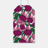 Étiquettes-cadeau Fuchsia (Dos)