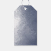 Étiquettes-cadeau Fumée bleue de la marine (Dos)