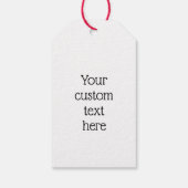 Étiquettes-cadeau Fun Girly Rainbow Parties scintillant Coeurs Lèvre (Dos)