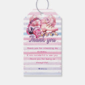 Étiquettes-cadeau Fun Watercolor Roller Blade Anniversaire (Devant)