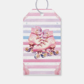 Étiquettes-cadeau Fun Watercolor Roller Blade Anniversaire (Dos)