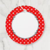 Étiquettes Cadeau Funny Let's Go! for a Walk Pekingese Dog (black) (Dos)