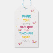 Étiquettes-cadeau Funny Magique Pop Couleur Rose Pop Pun dent (Dos)