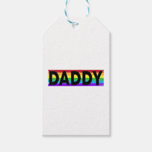 Étiquettes-cadeau Funny Pride papa - Fier gay lesbienne Fa Cadeau