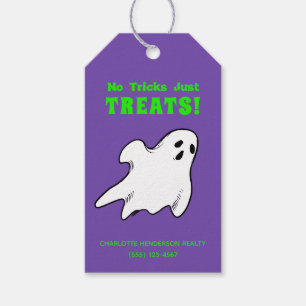Étiquettes-cadeau Funny Real Estate Ghost Halloween Tags cadeaux