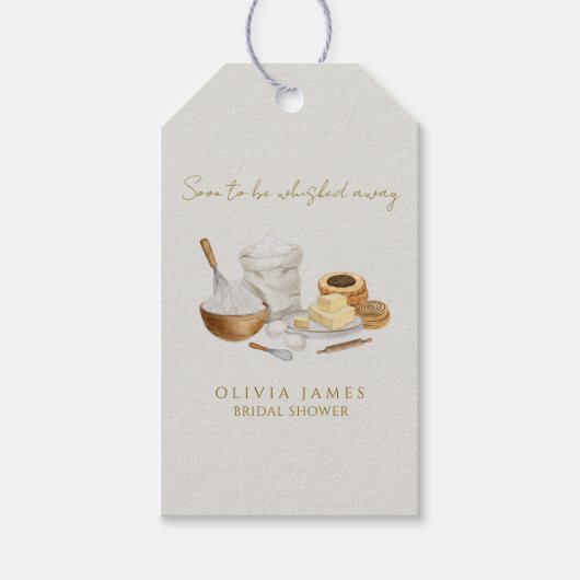 Étiquettes-cadeau Futur mariage en vue de la douche nuptiale (Devant)