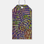 Étiquettes-cadeau Gabarit d'impression Gelli Art Abstrait (Devant)