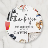 Étiquettes Cadeau Game On Soccer Birthday (Devant)