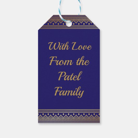 Étiquettes-cadeau Ganesh (Dos)