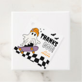 Étiquettes Cadeau Garçon Halloween Éffrayant Anniversaire Favoriser  (En situation)