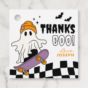 Étiquettes Cadeau Garçon Halloween Éffrayant Anniversaire Favoriser