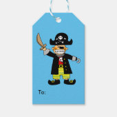 Étiquettes-cadeau garçon pirate ahoy (Devant)