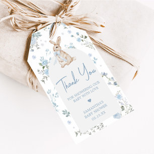 Étiquettes-cadeau Garçon Quelques Baby shower Bunny Favoriser Tags