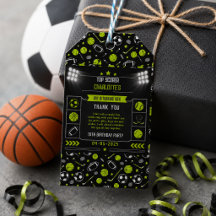 Garçons Moderne Noir Sports Enfants 10e Anniversai