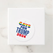 Étiquettes Cadeau Gays Pour L'Élection De Trump En 2024 (En situation)