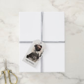 Étiquettes-cadeau Geisha japonaise (Avec de la ficelle)