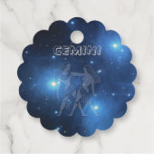 Étiquettes Cadeau Gemini (Dos)