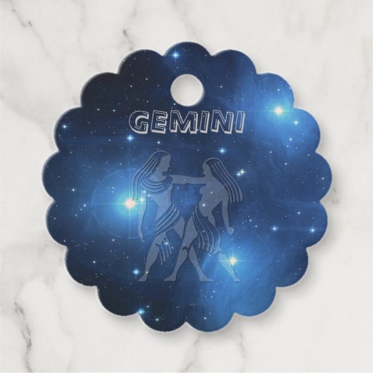 Étiquettes Cadeau Gemini (Devant)