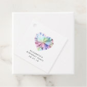 Étiquettes Cadeau Gemstone Damask (En situation)