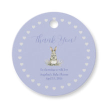 Gender Neutral Baby Shower Favor Tag