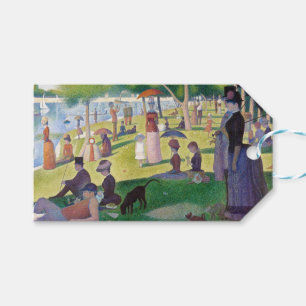 Étiquettes-cadeau Georges Seurat - Un dimanche après-midi à l'Île de